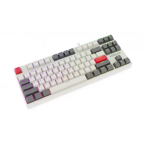Klawiatura Krux Atax PRO RGB TKL Creator Retro Gateron Yellow Pro