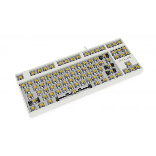 Klawiatura Krux Atax PRO RGB TKL Creator Retro Gateron Yellow Pro