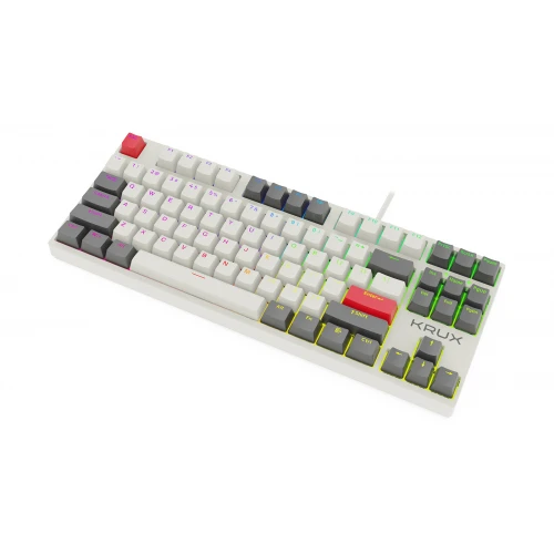 Klawiatura Krux Atax PRO RGB TKL Creator Retro Gateron Yellow Pro