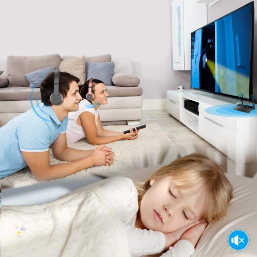 Transmiter Nadajnik Odbiornik MOZOS B2 Bluetooth 5.0 aptX HD