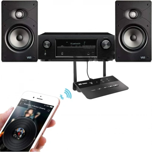 Transmiter Nadajnik Odbiornik MOZOS B2 Bluetooth 5.0 aptX HD