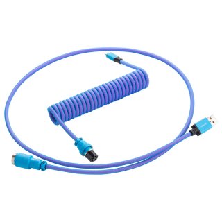 Kabel do klawiatury CableMod Pro Coiled Cable Galaxy Blue (USB-C do USB-A) 1.5m