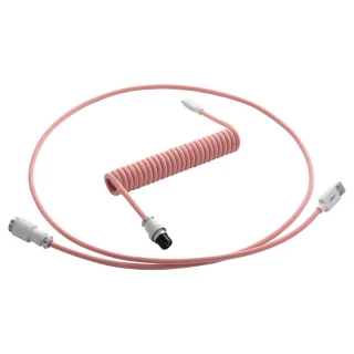 Kabel do klawiatury CableMod Pro Coiled Cable Orangesicle (USB-C do USB-A) 1.5m