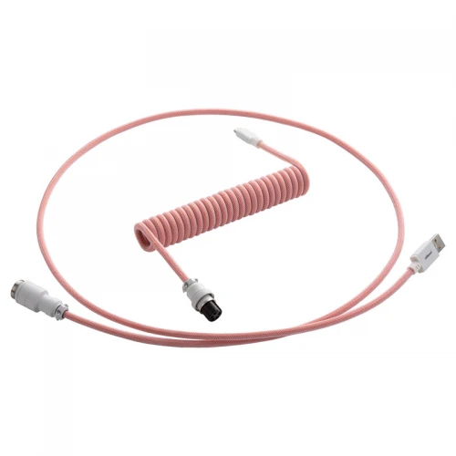 Kabel do klawiatury CableMod Pro Coiled Cable Orangesicle (USB-C do USB-A) 1.5m