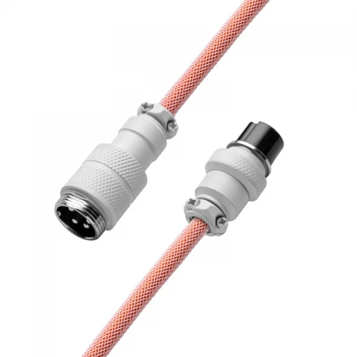 Kabel do klawiatury CableMod Pro Coiled Cable Orangesicle (USB-C do USB-A) 1.5m