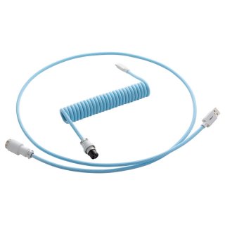 Kabel do klawiatury CableMod Pro Coiled Cable Cheesecake (USB-C do USB-A) 1.5m