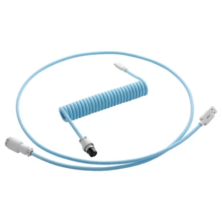 Kabel do klawiatury CableMod Pro Coiled Cable Cheesecake (USB-C do USB-A) 1.5m