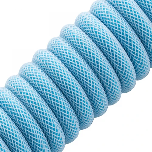 Kabel do klawiatury CableMod Pro Coiled Cable Cheesecake (USB-C do USB-A) 1.5m