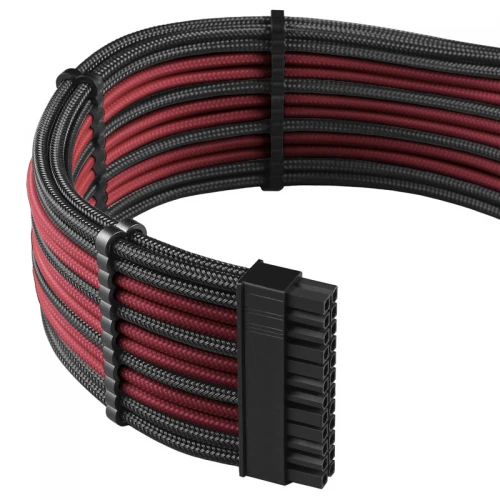 Zestaw przedłużaczy CableMod PRO ModMesh - black/blood red