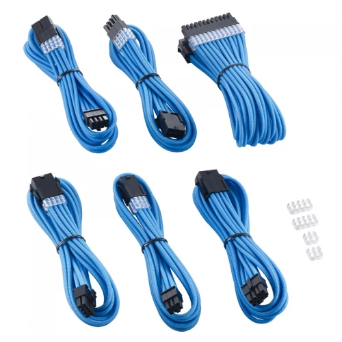 Zestaw przedłużaczy CableMod PRO ModMesh - light blue