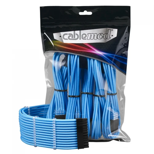 Zestaw przedłużaczy CableMod PRO ModMesh - light blue