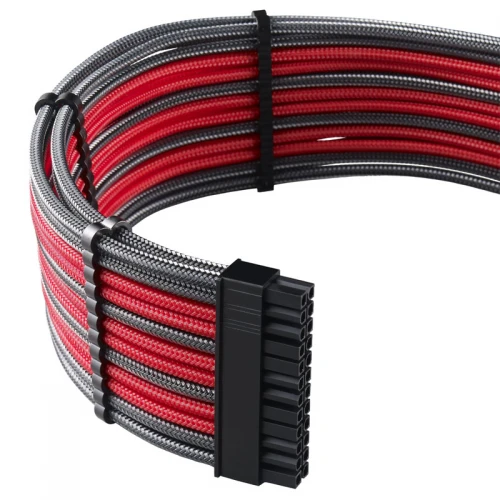 Zestaw przedłużaczy CableMod PRO ModMesh - carbon/red