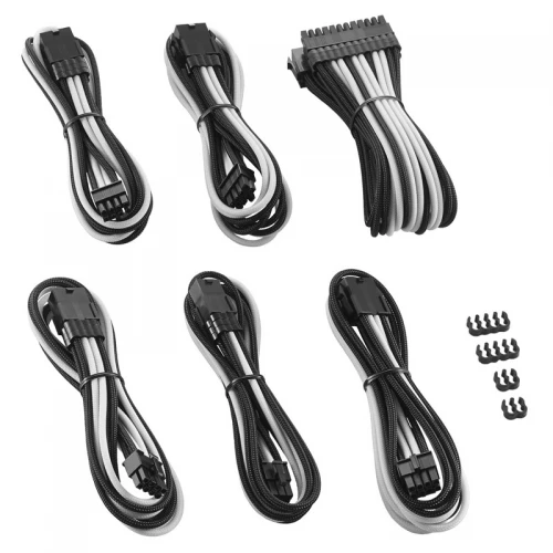 Zestaw przedłużaczy CableMod PRO ModMesh - black/white