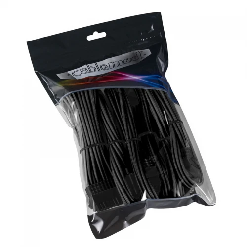 Zestaw przedłużaczy CableMod PRO ModMesh - black
