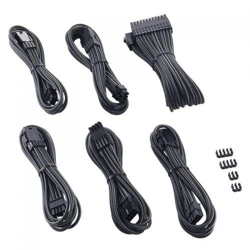 Zestaw przedłużaczy CableMod PRO ModMesh - carbon