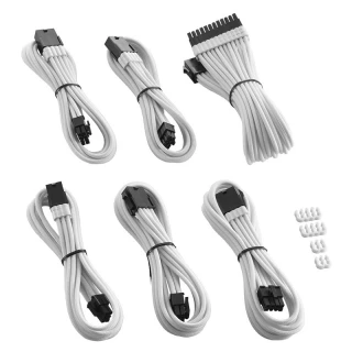 Zestaw przedłużaczy CableMod PRO ModMesh - white