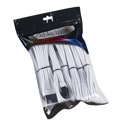 Zestaw przedłużaczy CableMod PRO ModMesh - white