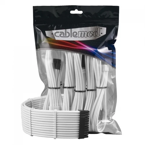 Zestaw przedłużaczy CableMod PRO ModMesh - white