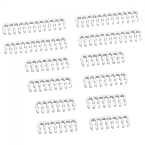 Grzebienie CableMod PRO Bridged Cable Comb - 12szt white