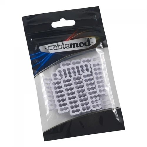 Grzebienie CableMod PRO Bridged Cable Comb - 12szt white