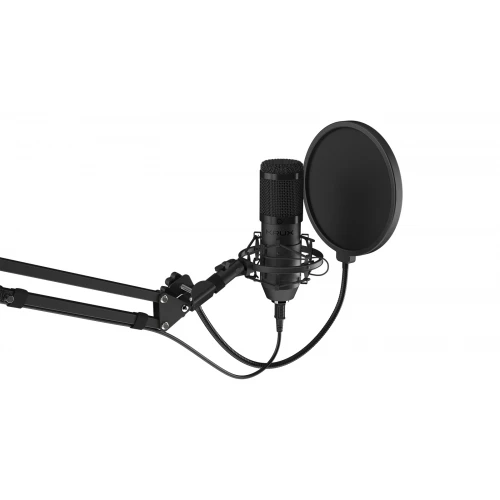 Zestaw Krux Edis 1000 USB Mikrofon, Statyw, Pop-Filtr, Koszyk