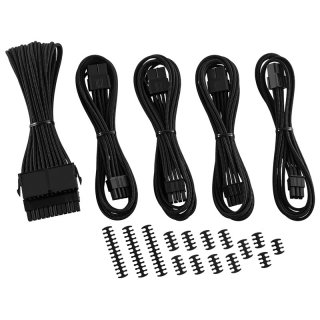 Zestaw przedłużaczy CableMod Classic ModMesh 8+6 Series - black