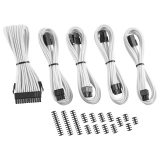 Zestaw przedłużaczy CableMod Classic ModMesh 8+6 Series - white