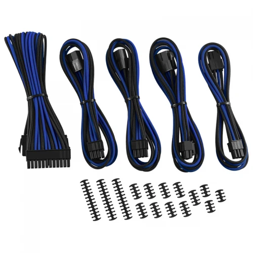 Zestaw przedłużaczy CableMod Classic ModMesh 8+6 Series - black/blue