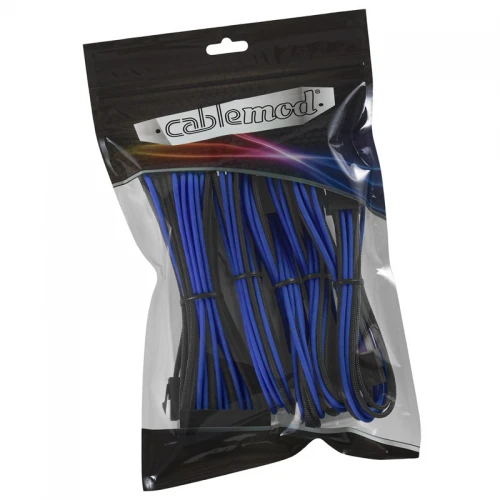 Zestaw przedłużaczy CableMod Classic ModMesh 8+6 Series - black/blue