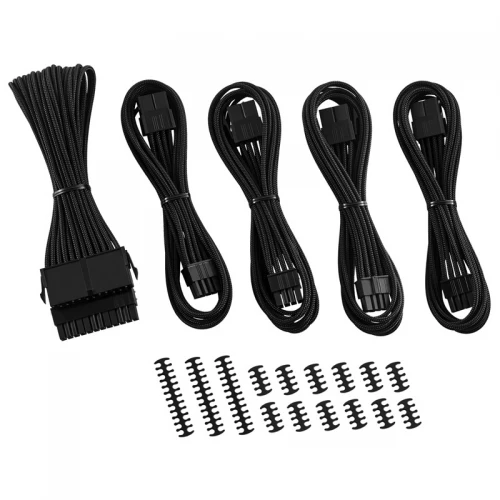 Zestaw przedłużaczy CableMod Classic ModMesh 8+8 Series - black