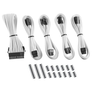 Zestaw przedłużaczy CableMod Classic ModMesh 8+8 Series - white