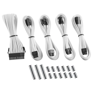 Zestaw przedłużaczy CableMod Classic ModMesh 8+8 Series - white