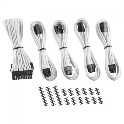 Zestaw przedłużaczy CableMod Classic ModMesh 8+8 Series - white