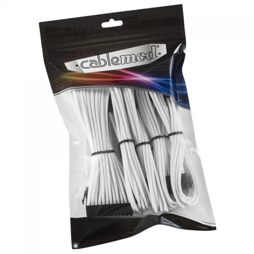 Zestaw przedłużaczy CableMod Classic ModMesh 8+8 Series - white