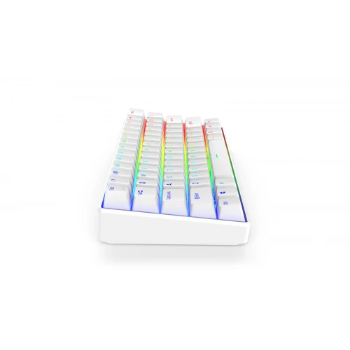 Klawiatura Krux Neo PRO White RGB Wireless Gateron Yellow
