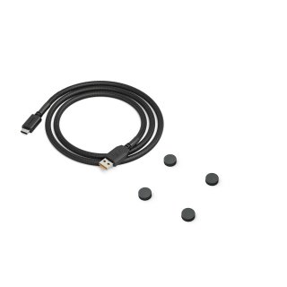 Kabel USB-C, Gumowe nóżki Glorious do GMMK Pro