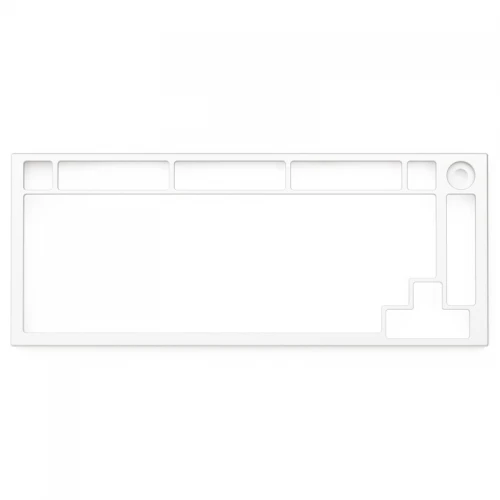 Ramka Glorious do GMMK Pro 75% Top Frame - White