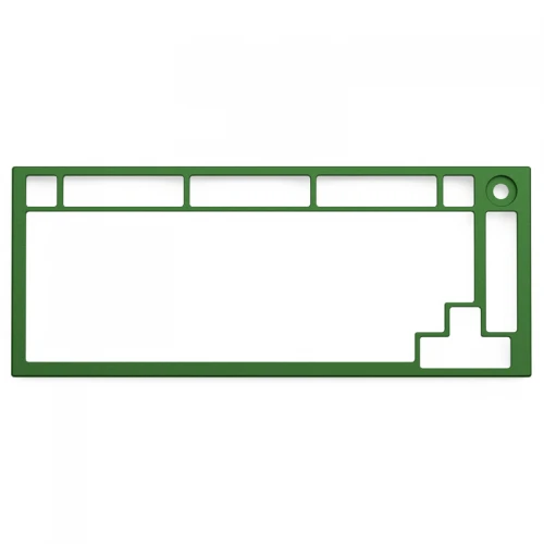 Ramka Glorious do GMMK Pro 75% Top Frame - Green