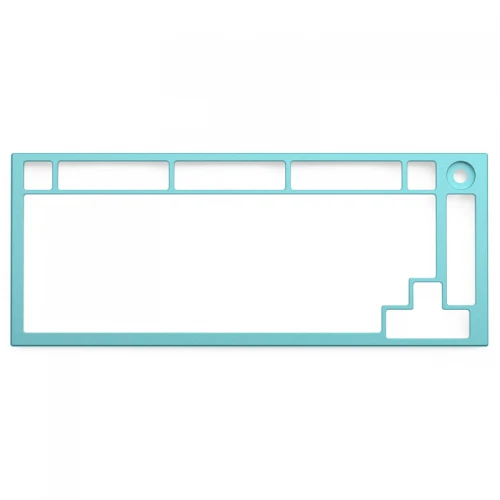 Ramka Glorious do GMMK Pro 75% Top Frame - Sky Blue
