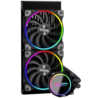 Chłodzenie wodne AiO Alpenföhn Gletscherwasser 240 High Speed ARGB Black