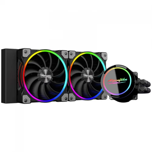 Chłodzenie wodne AiO Alpenföhn Gletscherwasser 240 High Speed ARGB Black