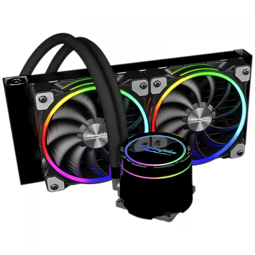 Chłodzenie wodne AiO Alpenföhn Gletscherwasser 240 High Speed ARGB Black