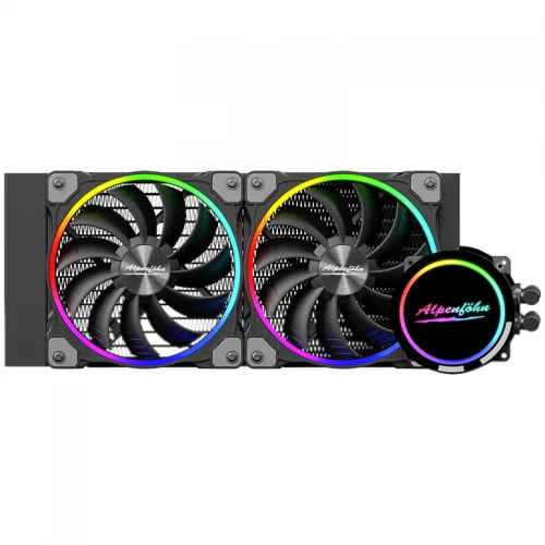 Chłodzenie wodne AiO Alpenföhn Gletscherwasser 240 High Speed ARGB Black