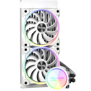 Chłodzenie wodne AiO Alpenföhn Gletscherwasser 240 ARGB White