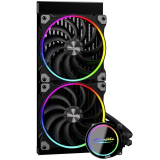 Chłodzenie wodne AiO Alpenföhn Gletscherwasser 280 ARGB Black