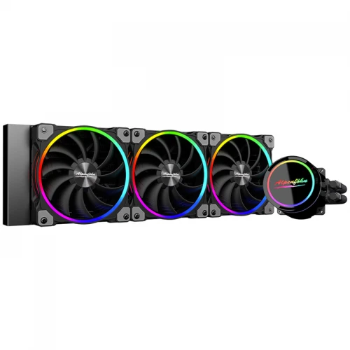 Chłodzenie wodne AiO Alpenföhn Gletscherwasser 360 High Speed ARGB Black