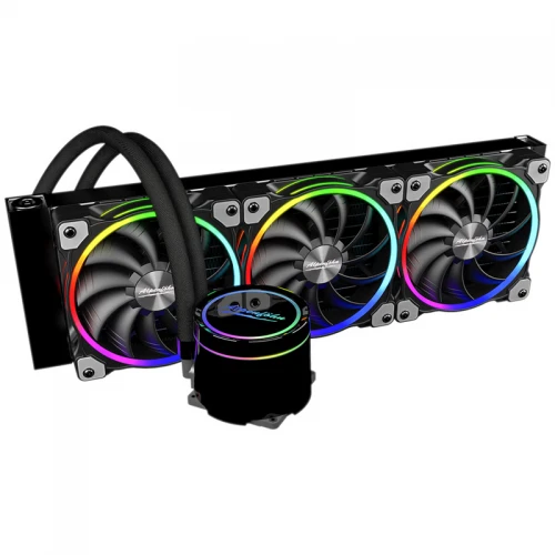 Chłodzenie wodne AiO Alpenföhn Gletscherwasser 360 High Speed ARGB Black