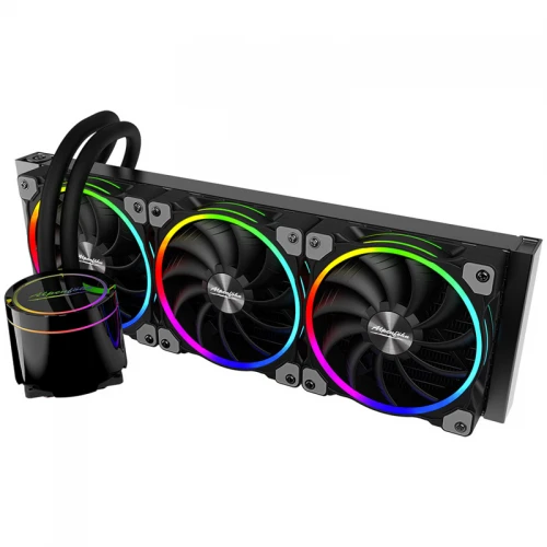 Chłodzenie wodne AiO Alpenföhn Gletscherwasser 360 High Speed ARGB Black