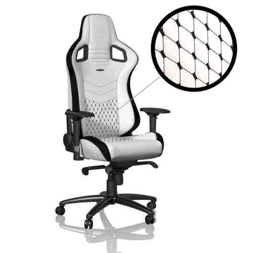 Fotel Dla Gracza Noblechairs EPIC White-Black
