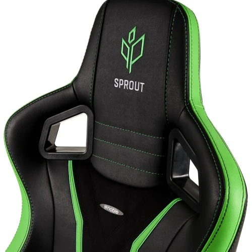 Fotel Dla Gracza Noblechairs EPIC Sprout Edition Black-Green
